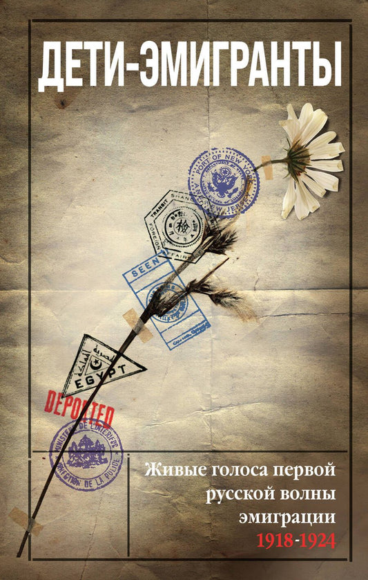 Обложка книги "Зеньковский, Цуриков, Бем: Дети-эмигранты. Живые голоса первой русской волны эмиграции 1918-1924"