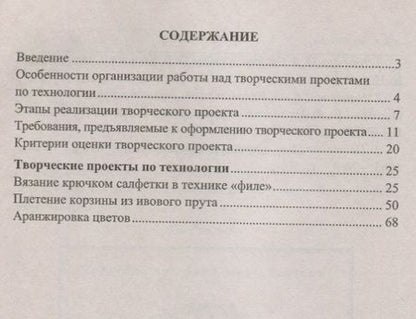 Фотография книги "Жадаева, Пяткова: Технология. Творческие проекты. Организация работы. ФГОС"
