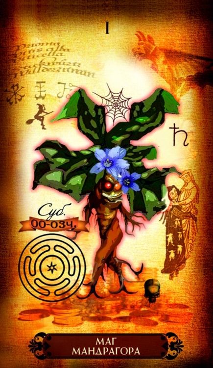 Фотография книги "Жанна Никовски: Таро Гримуар Магических Зелий (78 карт + книга)"