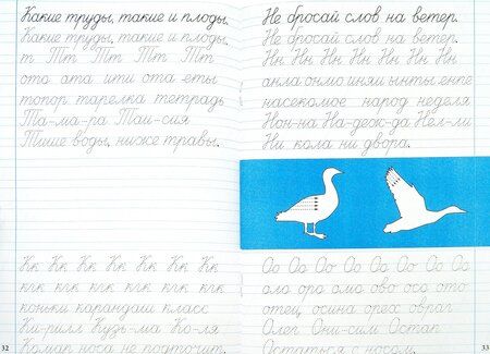 Фотография книги "Жиренко, Лукина: Чистописание. 1 класс. Тренажер. Послебукварный период. ФГОС"