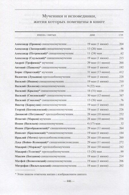 Фотография книги "Жития новомучеников и исповедников Российских ХХ века. Составленные игуменом Дамаскиным (Орловским). Май"