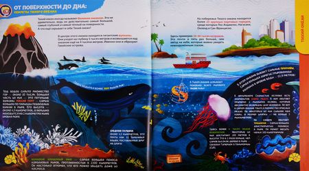Фотография книги "Живая энциклопедия в дополненной реальности: «WOW! Секреты океанов»"