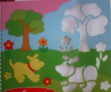 Фотография книги "Животные. Чудесные трафаретки"