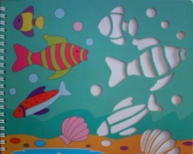 Фотография книги "Животные. Чудесные трафаретки"