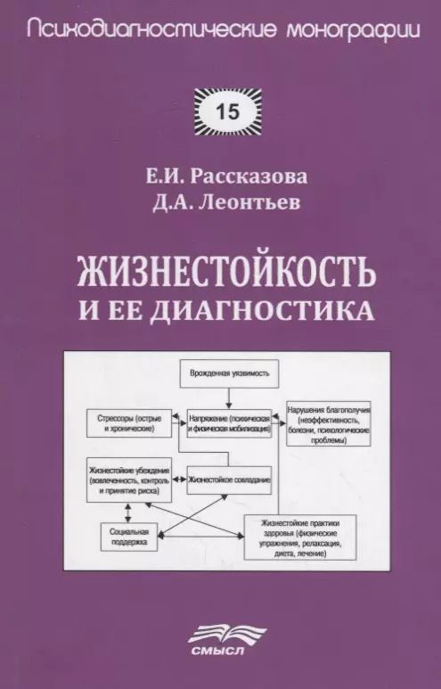Обложка книги "Жизнестойкость и ее диагностика"