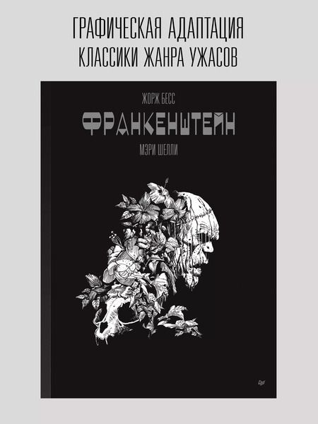 Фотография книги "Жорж Бесс: «Франкенштейн» Мэри Шелли. Графический роман"