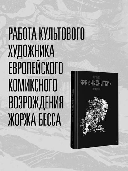 Фотография книги "Жорж Бесс: «Франкенштейн» Мэри Шелли. Графический роман"