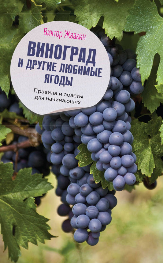Обложка книги "Жвакин: Виноград и другие любимые ягоды. Правила и советы для начинающих"