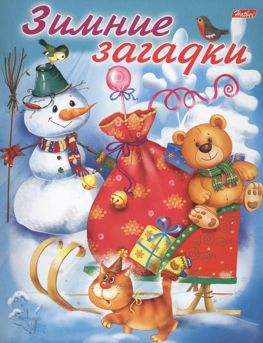 Обложка книги "Зимние загадки"