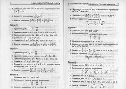 Фотография книги "Зив, Гольдич: Алгебра. 8 класс. Дидактические материалы"