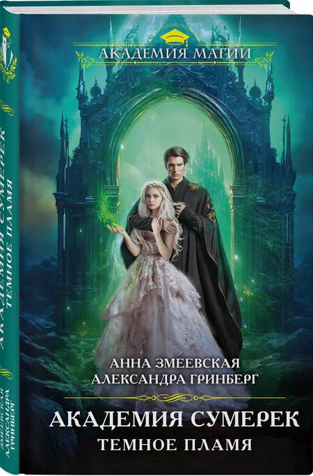 Фотография книги "Змеевская, Гринберг: Академия сумерек. Темное пламя"
