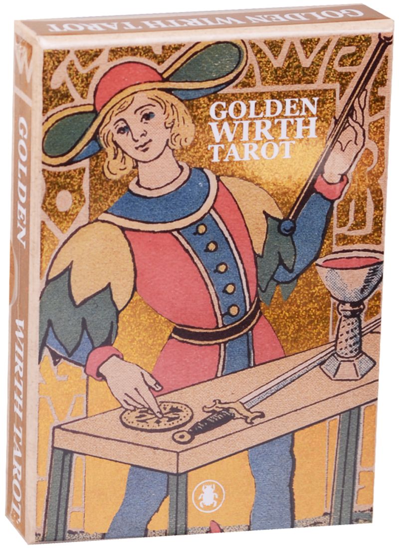 Обложка книги "Освальд Вирт: Таро Golden Wirth Tarot/ Золотое Таро Вирта"