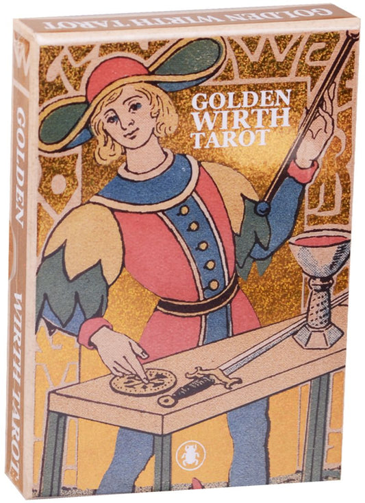Обложка книги "Освальд Вирт: Таро Golden Wirth Tarot/ Золотое Таро Вирта"