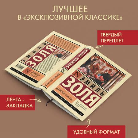 Фотография книги "Золя: Дамское счастье"