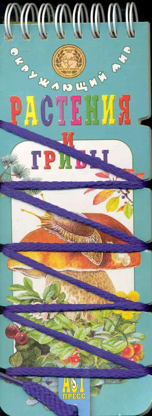 Обложка книги "Зоя Клепинина: Волшебный шнурок. Окружающий мир. Растения и грибы."
