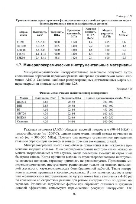 Фотография книги "Зубарев, Вебер, Афанасенков: Режущий инструмент. Учебник"