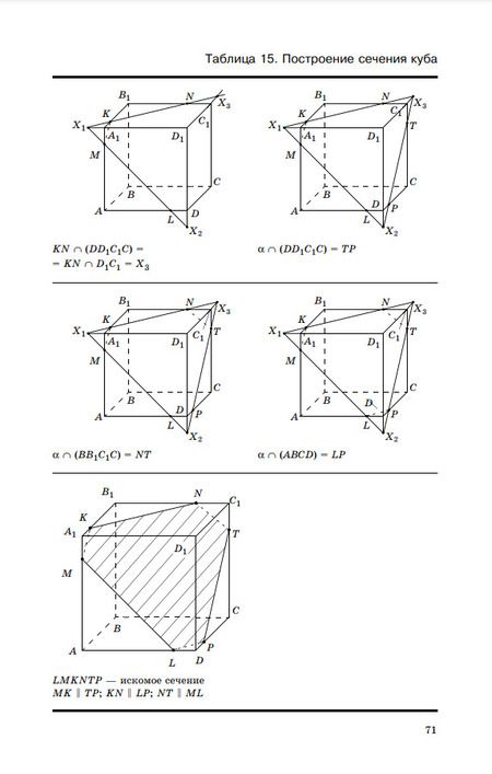 Фотография книги "Звавич, Рязановский: Геометрия в таблицах. 7-11 классы. Справочное пособие"