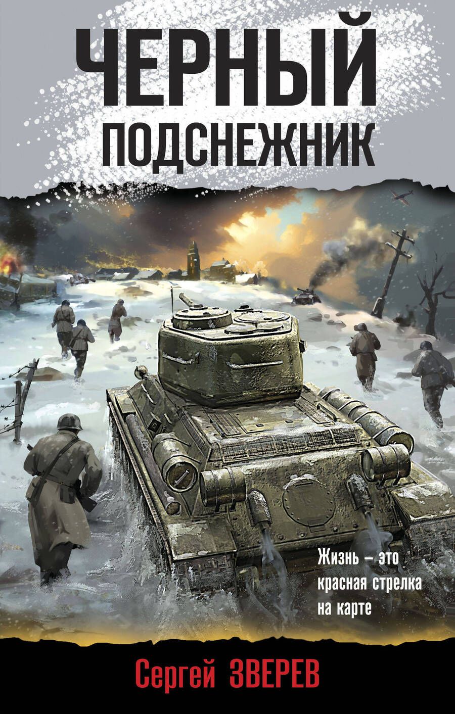Обложка книги "Зверев: Черный подснежник"